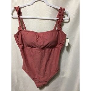 Kona Sol Mauve Color One Piece Size XL NWOT